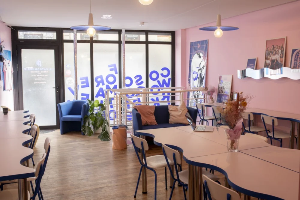 Patronnerie Coworking / Location de salle / Lieu événementiel féministe