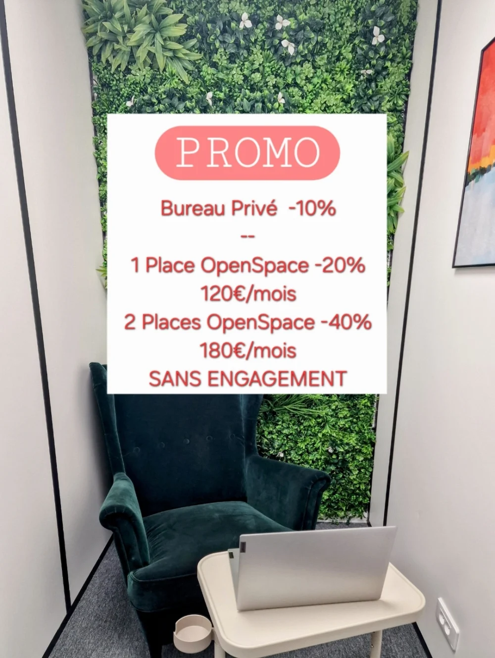 Saint Philippe Coworking - Bureaux coworking & open-space /PROMO